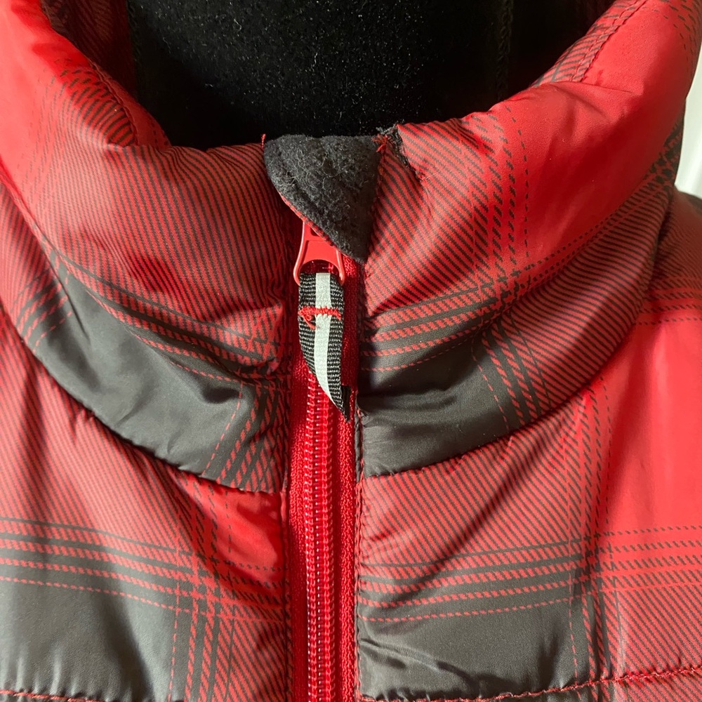 Universal Thread Plaid Puffer Coat - image 2